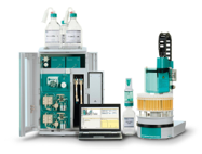 Sample preparation and wet analytical bench in the testing laboratory