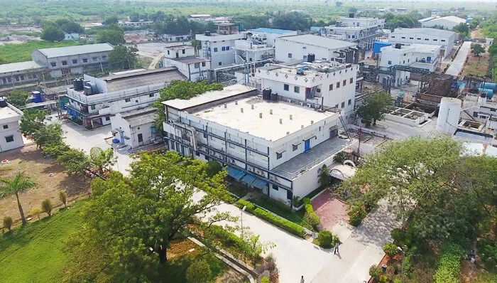 Aerial view of the Shilpa Group manufacturing site at Raichur, Karnataka